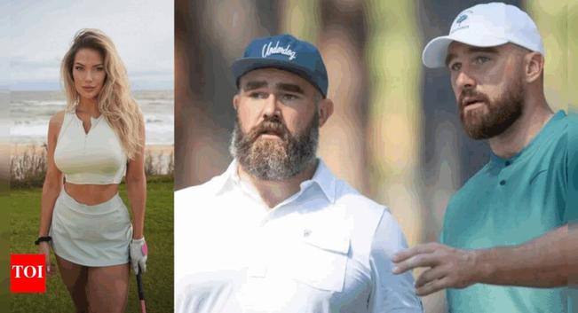 Paige Spiranac makes proposal to Jason and Travis kelce that Taylor Swift and Kylie Kelce might not love |
