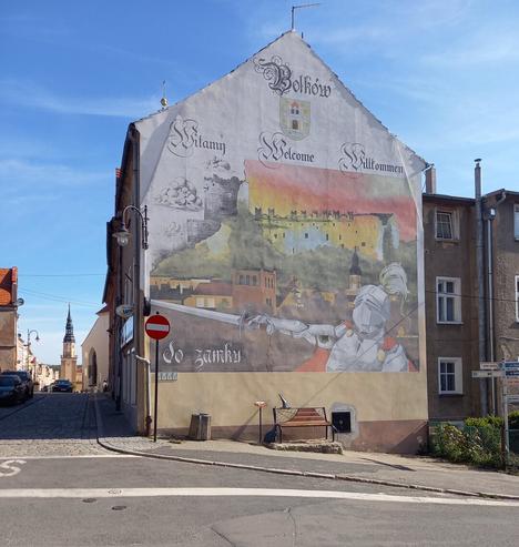Artwork by Sławomir Stępień in Bolków, Poland