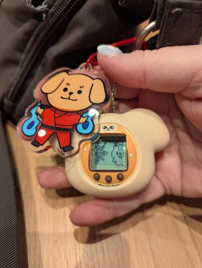 PuppyM Tamagotchi game side