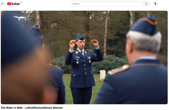 Bildschirmfoto Bundeswehr Musik