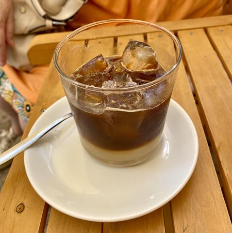 Un bicchiere di caffè leccese a Otranto 😁