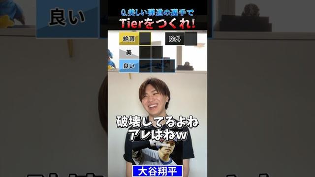 美しいホームランの弾道Tier #プロ野球 #野球 #大谷翔平 #阪神タイガース #tierlist