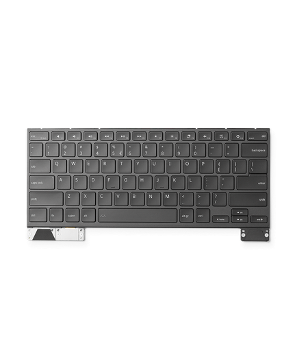 An International English Framework Laptop 16 keyboard with a Linux super key in place of the Windows key.