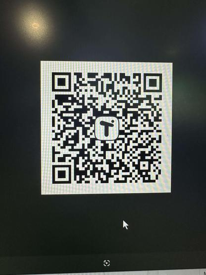 A QR code to a tiltify campaign