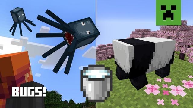 Why Is That Squid Flying? Minecraft Bugs Explained!