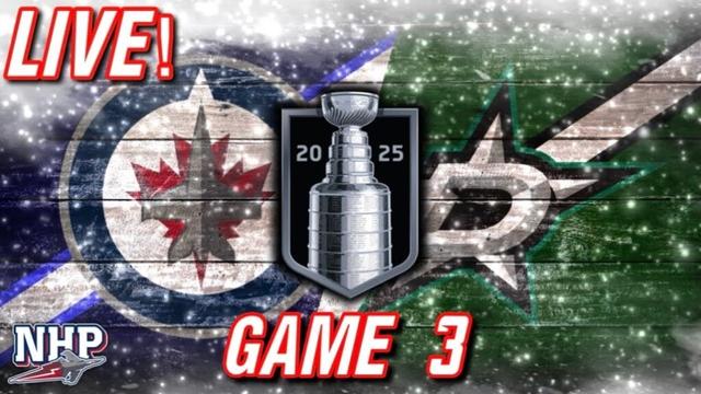Winnipeg Jets vs Dallas Stars GAME 3 LIVE 5/11/2025