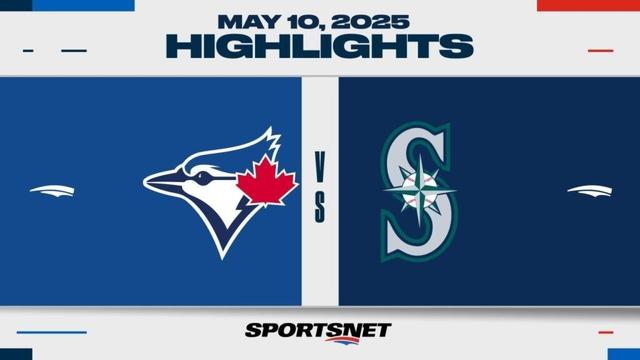 MLB Highlights | Blue Jays vs. Mariners - May 10, 2025