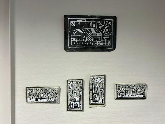 Artwork on wall