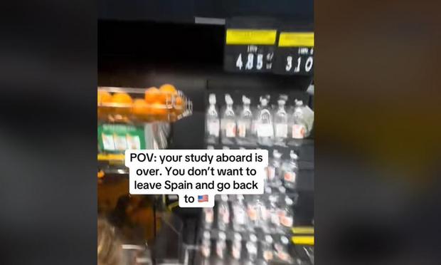 Un momento de la publicación de @ayeeitsjoyy. (TIKTOK / @ayeeitsjoyy)