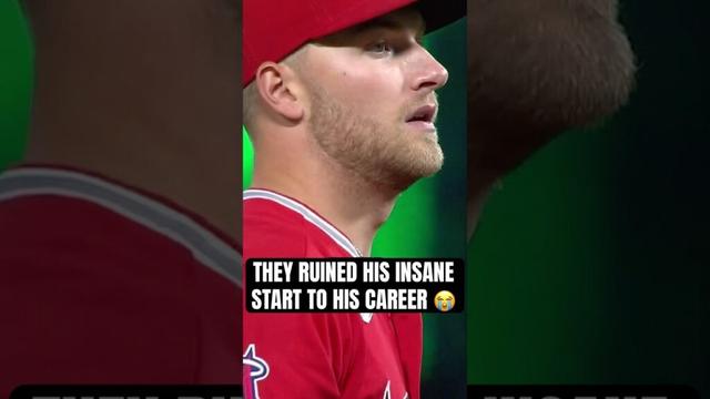 the angels ruined his career.. 😔