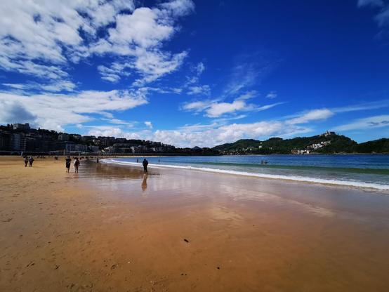 Strand in San Sebastian