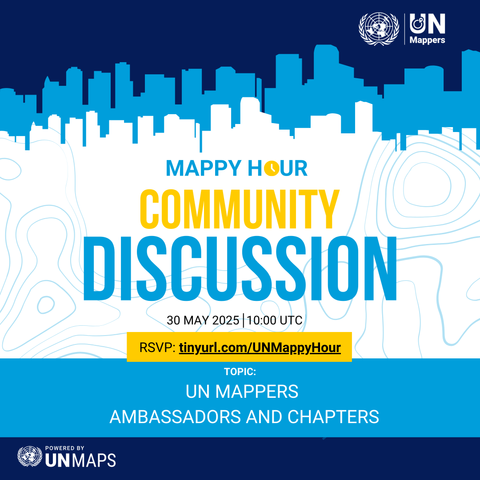 UN Mappers community discussion on 30th May