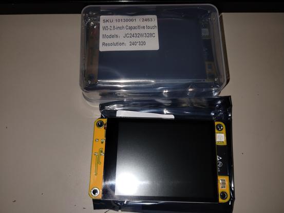 2 - Cheap yellow display boards - 2.8" Capacitive touch display with ESP32 model JC2432W328C