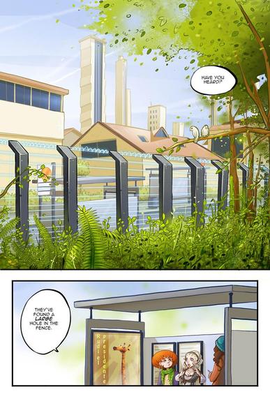 Comicpage 01 - The Origin Story Vol 1 - Beyond the forest