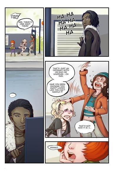 Comicpage 03 - The Origin Story Vol 1 - Beyond the forest