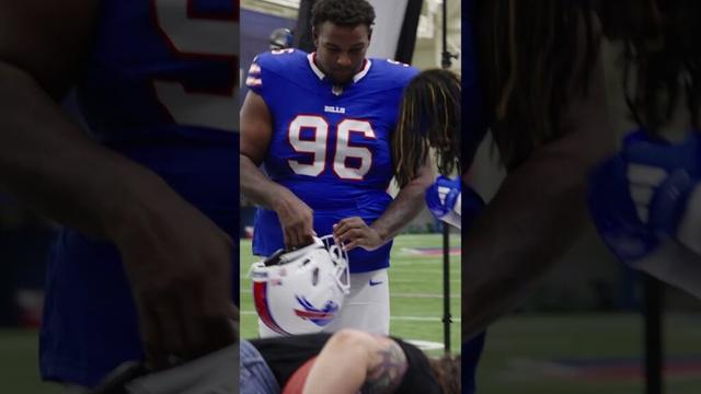 Max Hairston Brings The Positive Vibes To Rookie Media Day! #shorts #nfl  #buffalobills #billsmafia
