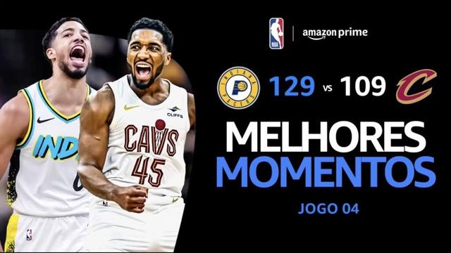 INDIANA PACERS 129 X 109 CLEVELAND CAVALIERS | MELHORES MOMENTOS | PLAYOFFS NBA 2024-25