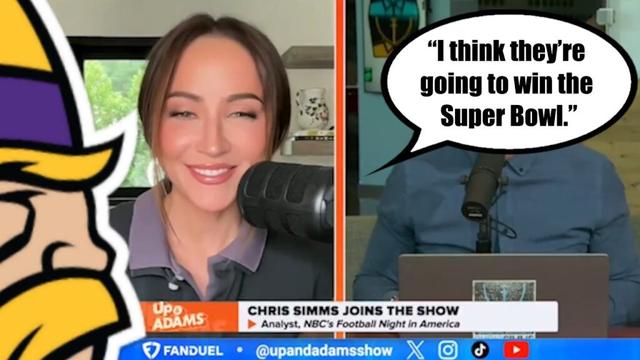 Kay Adams on The Vikings: "I Think They're Going to Win the Super Bowl" 👀👀👀