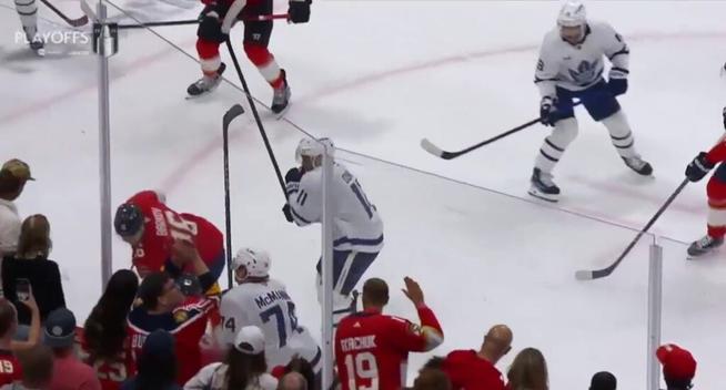 U.S. and Canadian broadcasts differed on 'reckless' Max Domi hit