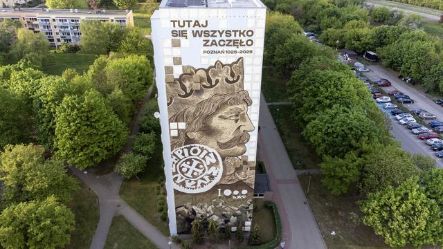 Artwork by MURALL in Poznań, Poland