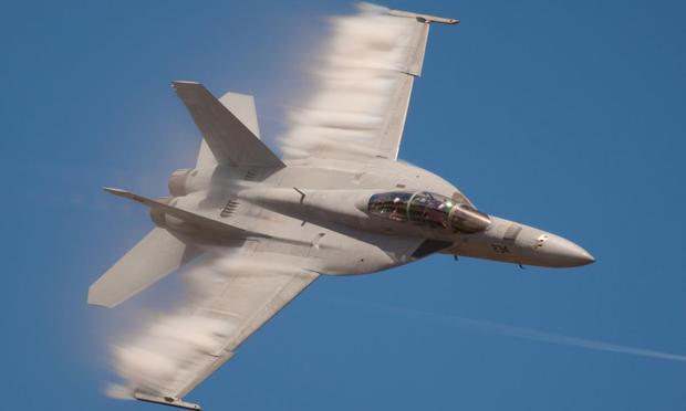 Imagen de archivo de un caza F/A-18 Super Hornet. (Chris Parypa via Getty Images)