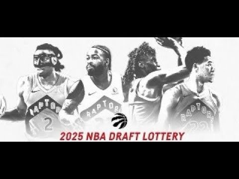 2025 NBA Draft Lottery REACTION! Let's see where the Toronto Raptors will draft in the lottery LIVE!