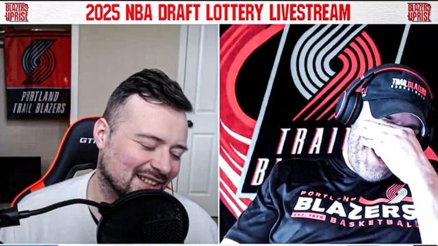 Blazers Fans REACT to 2025 NBA Draft Lottery