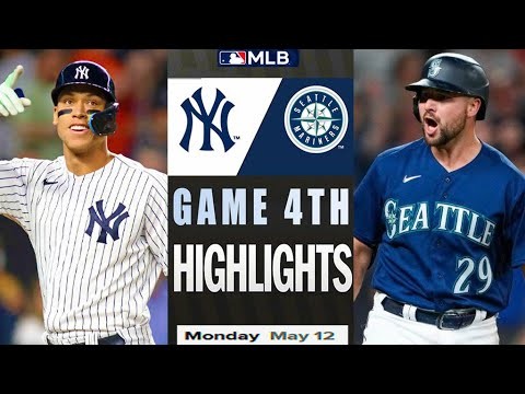 ニューヨークヤンキースvsシアトルマリナーズゲーム4番目のハイライト5月12,2025 MLBシーズン2025