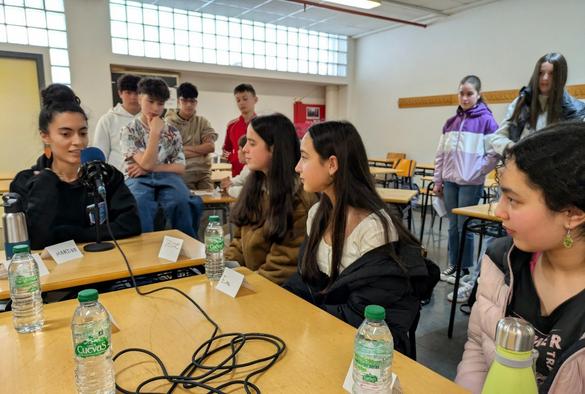 Entrevista da Radio do IES San Rosendo a ESF
