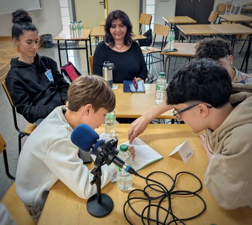 Entrevista da Radio do IES San Rosendo a ESF