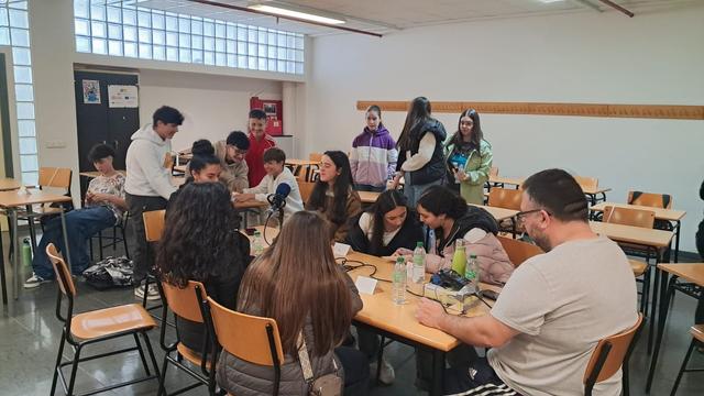 Entrevista da Radio do IES San Rosendo a ESF