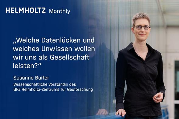 SharePic Susanne Buiter mit Zitat: "Welche Datenlücken und welches Unwissen wollen wir uns als Gesellschaft leisten?"
