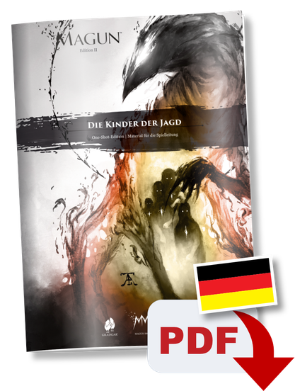 A booklet of my onbe-shot "Children of the hunt" german edition