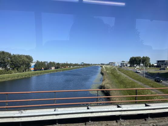 Water vanuit de bus
