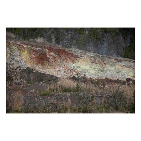 vibrantly colored sulfur land bank