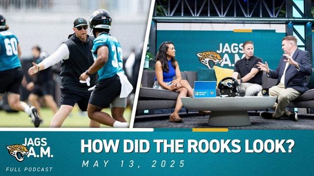 Rookie Minicamp Recap, Schedule Release Preview | Jags A.M. | Jacksonville Jaguars