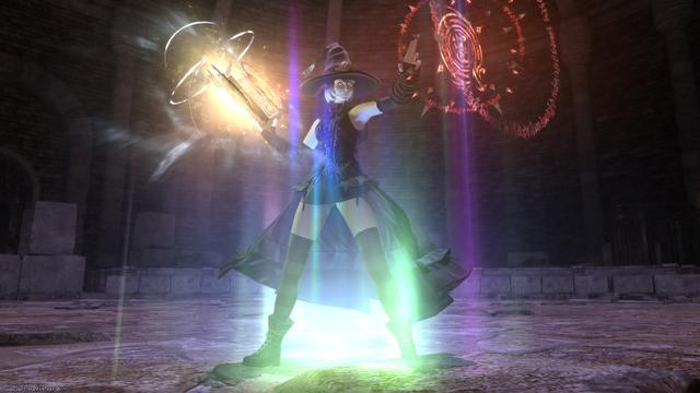 Yozora casts her next attack