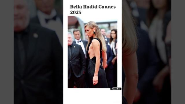 Bella Hadid at Cannes 2025 😍 new viral video #viralshort #fashion #viralvideo #shorts #cannes