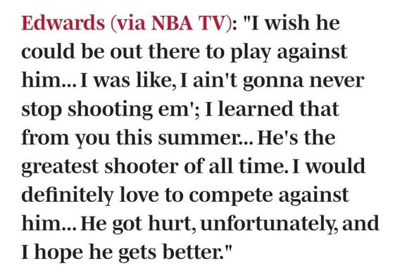 Ant Edwards learned a lot in the Steph Curry Paris Basketball Camp last summer