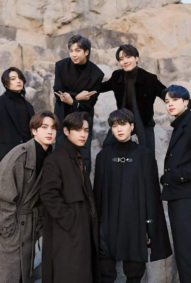 BTS Winter Package 2021 - Group Photo