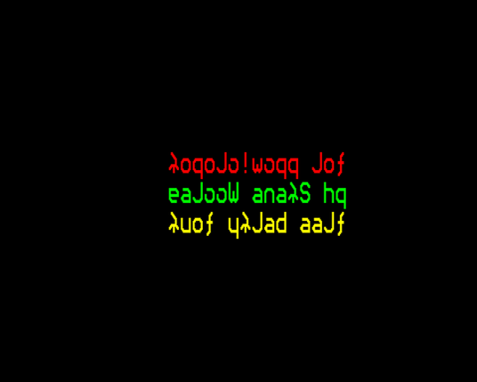 BBC Micro Bot graphics output -