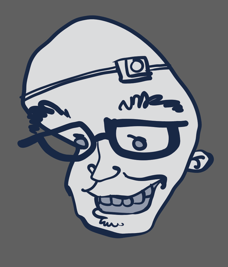 a drawing of me, that i made, that is very flattering!!!!!
