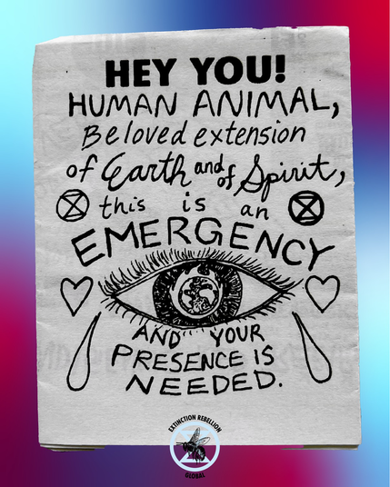 And written note asking you as a human to join