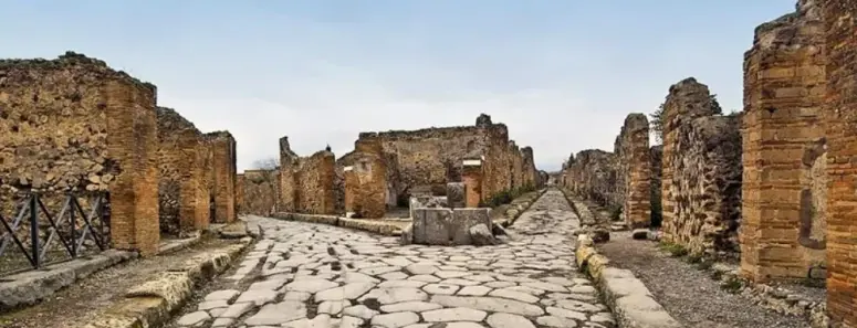 Ercolano, una strada