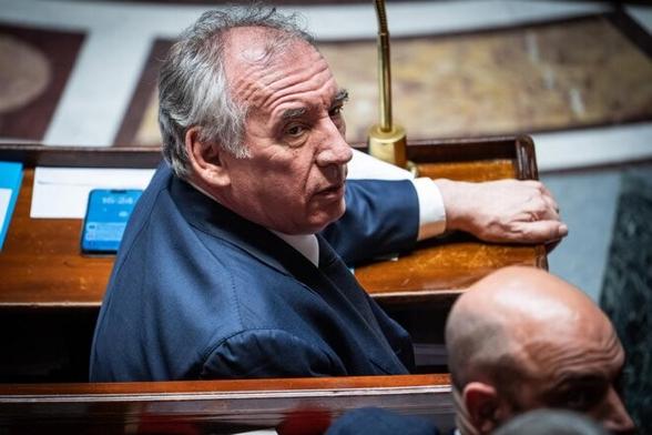 François+Bayrou+lors+de+la+séance+de+questions+au+gouvernement+à+l'Assemblée+nationale+française,+le+13+mai+2025.+©+Photo+Xose+Bouzas+/+Hans+Lucas+via+AFP