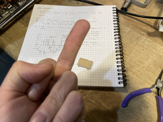 Me giving the middle finger to the offending part