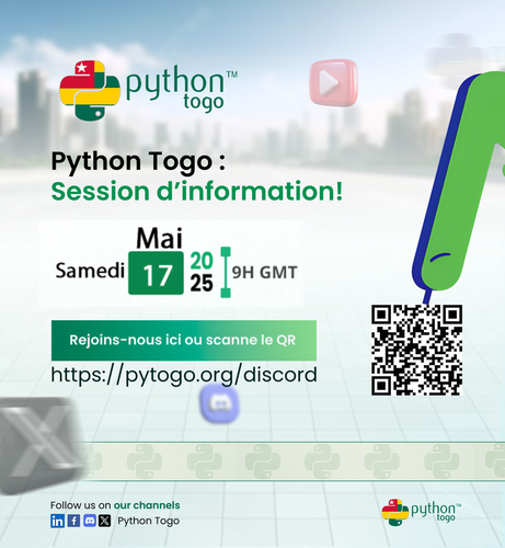 python togo info session
