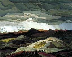 Oil on canvas by Franklin Carmichael (Courtesy Franklin Carmichael.NGC)