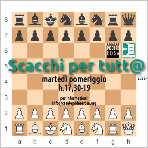 Scacchi per tutt@ – 2025