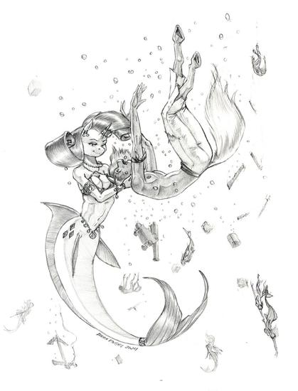 This Saturday 5/17/25 starting at 5:30pm Pacific I'll be streaming on Picarto. This weekend it'll be fun beneath the waves as we celebrate the month of MerMay. So join me for art, stories, and good times!